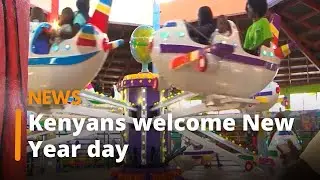 Kenyans defy harsh economic times to welcome New Year day