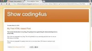 How can I edit HTML directly in Blogger?