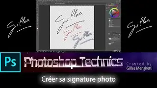 [ PHOTOSHOP TECHNICS ] - Créer sa signature photo