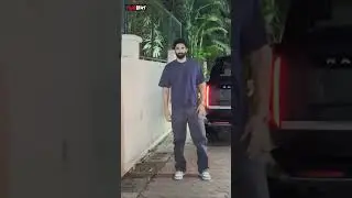 Handsome Hunk Aditya Roy Kapur Attends Arjun Kapoor's 39th Birthday Bash 