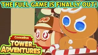THE FULL RELEASE IS FINALLY HERE! (Cookie Run: Tower Of Adventures FULL RELEASE!)