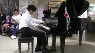 Jake Liu play Movement 3 of Sonata No. 21 by Beethoven (Waldstein)