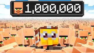 1 000 000 ЖИТЕЛЕЙ ПОБЕДИЛИ МАЙНКРАФТ Озвучка На Русском | 1,000,000 Villagers Beat 