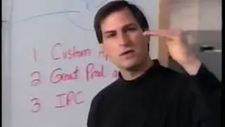 Steve Jobs talks marketing strategy in an internal NeXT video 1991