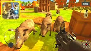 Wild Zoo Animals Hunting City #3 (BOARS!) | Android Gameplay