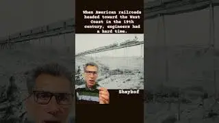 When American railroads headed toward the West Coast in the 19th century. 