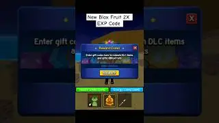 New Blox Fruit 2X EXP Code 
