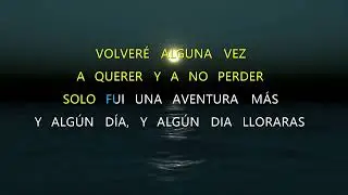 No Podras Olvidar - Jose Feliciano - Karaoke HD