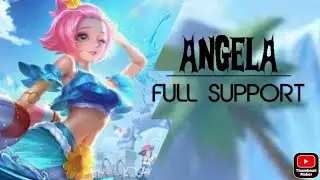 FULL SUPPORT WITH ANGELA (MLBB) SOLO RANK