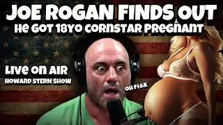 Joe Rogan got 18yo pregnant.. Finds out  LIVE ON AIR *SAVAGE*