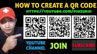 HOW TO CREATE QR CODE FOR YOUR YOUTUBE CHANNEL JOIN CHANNEL MEMBERSHIP AND SUBSCRIBE LINKS