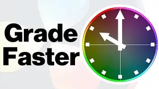 How to color grade lots of different clips the same in DaVinci Resolve