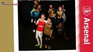 Arsenal stars photobomb unsuspecting fans!