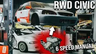 Building & Heavily Modifying a 1999 Honda Civic EK Hatchback -- Part 5