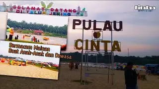 JALAN MENUJU WISATA PULAU CINTA TELUK JARING 2021, KAMPAR RIAU. NYORE DISINI AJA MURAH
