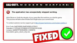 How To Fix MW 2 Error Code 0x887a0005 - Fix 