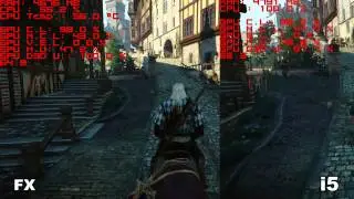 Intel i5 4460 vs. AMD FX 8350 The Witcher 3 (part 2)