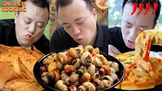 FLOWER STARFISH, NOODLE FISH, POPPING CANDY-LIKE FOOD