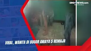 Viral! Wanita di Bogor Aniaya 5 Remaja