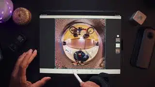 How to edit inverted planet shot on any 360 camera.