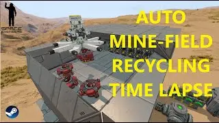 Vanilla Mine Collection TIME LAPSE - Space Engineers