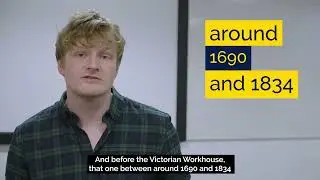 60-Second Seminar with Dr Joseph Harley - Workhouses