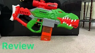 [REVIEW] Nerf Dinosquad Rex rampage (blaster in the 90s!)