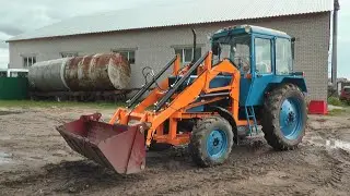 Бульдозерный-погрузочный комплекс полный видеоролик и комментарии БПК 100