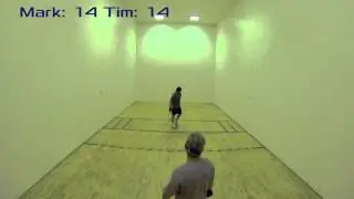 GoPro footage of racquetball at the WVU Rec Center, November 14 2013 - part 2