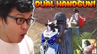 DUAL HANDGUN PAWER!! 😮😎 (KNIVES OUT)