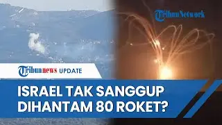 Rangkuman Israel-Hamas: 20 Ribu Lebih Tentara IDF Cacat, Cahaya 80 Roket Hizbullah Bak Kembang Api