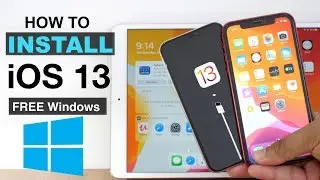 How to Install iOS 13 beta FREE using Windows? (No Xcode, No Paid Dev Account required)