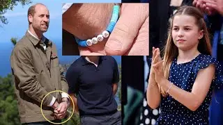 Princess Charlotte's Handmade BRACELET Steals the Show! During Prince William South Africa