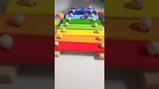 Xylophone Marble Run Race with Haba track marble Run ASMR Sound #Haba #Slope #funtimes