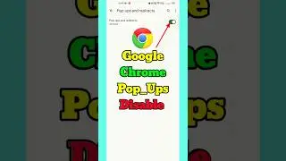 How To Block Pop Up Ads On Chrome||