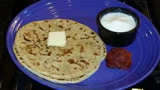 Aloo Paratha Recipe - Potato Stuffed Flatbread