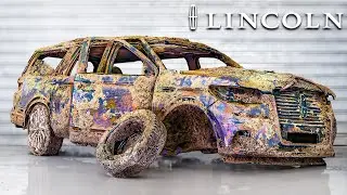 Restoration of Lincoln Navigator | Реставрация старой машинки