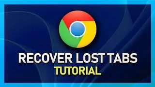 Shortcuts to Recover Lost Google Chrome tabs 