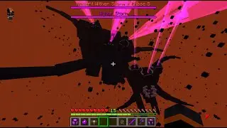 57's Wither Storm VS Ancient Wither Storm[MCPE-MCBE]Wither Storm In Minecraft,EnderFoxBoy MC🦊!!!