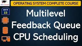 L23: Multilevel Feedback Queue CPU Scheduling in Operating System | OS Lectures in Hindi
