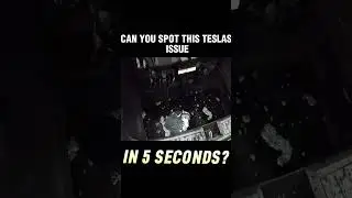 Tesla almost totaled due to this small leak. 