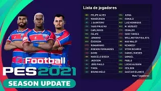 Fortaleza 100% atualizado PES 2021