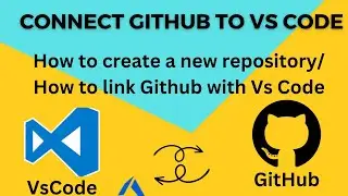 How to link your GitHub  to Vs Code / manage your projects / How to create create a new repository