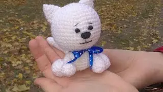 Head kitten + how to connect Kota crochet amigurumi amigurumi kotenok.Igrushki kryuchkom.Part №1