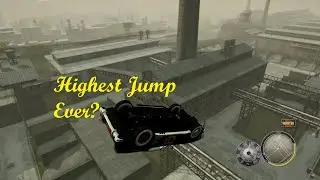 Highest Jump Ever recorded in Mafia 2 Definitive Edition 4k