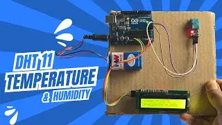 DHT11 Temperature & Humidity Sensor with Arduino || Arduino Projects
