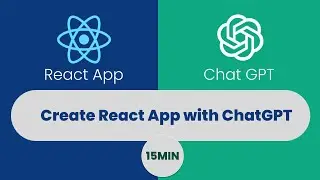 How to Create React App with ChatGPT | Create React App with Chat GPT in 15 Minutes | Bug Shop