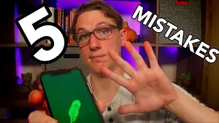 Top 5 Mistakes Beginner Robinhood Users Encounter (2020) - Are You Making These Investing Errors!?