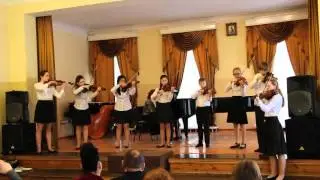 Г. Свиридов - Романс из к/ф Метель, ансамбль скрипачей Экспромт г. Кострома