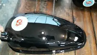 Винтажный бензобак для веломопеда.